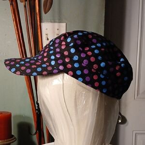 Colorful Women's Polka Dot Cap